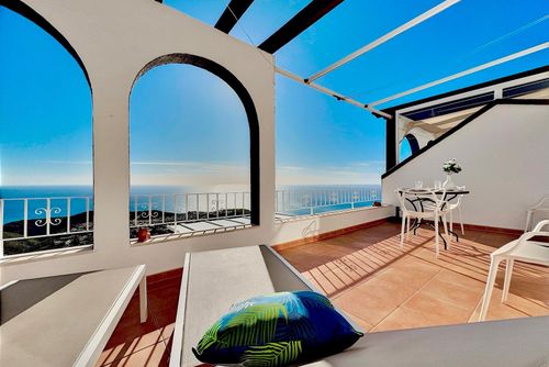 Apartamento Panorama X0025 Schöne und romantische Wohnung mit Gemeinschaftspool in Benitachell, Costa Blanca, Spanien, für 2 Personen. Die Wohnung befindet sich in einer Wohngegend und ist 4 km vom Strand entfernt....