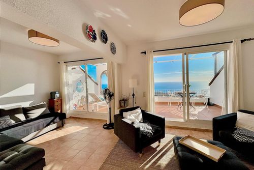 Apartamento Panorama X0025 Urokliwy i romantyczny apartament z basenem wspólnym w Benitachell, Costa Blanca, Hiszpania, dla 2 osób. Apartament znajduje się w spokojnej okolicy mieszkalnej, zaledwie 4 km od plaży....