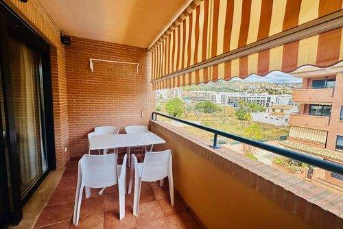 La Guitarra Beautiful and comfortable apartment in Javea, Costa Blanca, Spain with communal pool for 4 persons. The apartment is situated in a coastal and residential area, close to restaurants and bars, shops and supermarkets, and 2 km from Javea Beach....