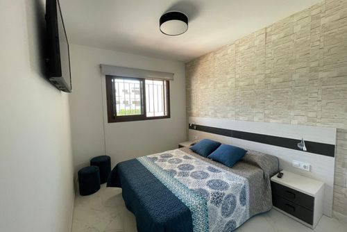 Casa Encarni Beautiful and luxurious apartment in San Juan de los Terreros, Andalusia, Spain with a communal pool for 4 persons. The apartment is situated in a resort and in a residential beach area....