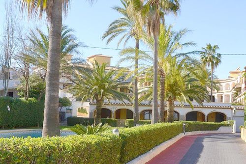 Montgomery Schöne Wohnung in Xàbia, Costa Blanca, Spanien mit Gemeinschaftspool für 3 Personen. Die Wohnung befindet sich 500 m vom Strand El Arenal entfernt....