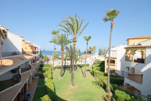 Montgomery Schöne Wohnung in Xàbia, Costa Blanca, Spanien mit Gemeinschaftspool für 3 Personen. Die Wohnung befindet sich 500 m vom Strand El Arenal entfernt....