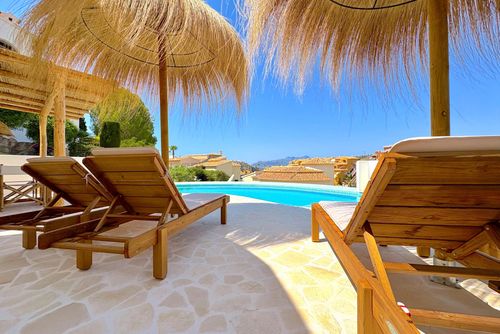 Villa Maeva Wonderful and comfortable villa with a private pool in Benitachell, Costa Blanca, Spain for 4 persons. The house is situated in a coastal, hilly, and residential area and is 3 km from Cala del Moraig beach....