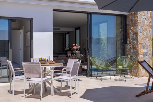 Villa Feliz Winter Wundervolle und luxuriöse Villa mit beheiztem Pool in San Javier, Costa Cálida, Spanien für 6 Personen. Die Villa befindet sich in einer ländlichen Strandgegend und ist 3 km vom Strand entfernt....