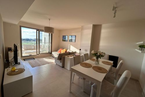 Casa Aguilon Golf View Schöne und komfortable Wohnung in Pulpi, Andalusien, Spanien für 4 Personen. Die Wohnung befindet sich in einer Ferienanlage mit Bar und Restaurant und liegt 3 km vom Strand Playa la Entrevista entfernt....