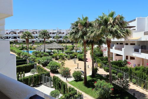 Casa Mario Lovely and cheerful apartment with communal pool in San Juan de los Terreros, Andalusia, Spain for 6 persons. The apartment is situated in a holiday complex, in a residential and mountainous beach area, close to restaurants and bars, supermarkets, and a tennis court, and is 500 m from Playa Nardos beach....