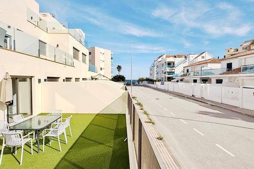 Tierra Marina 03 A3 by homeprive Beautiful and comfortable apartment in Denia, Costa Blanca, Spain, with communal pool for 6 persons. The apartment is situated in a residential beach area, close to restaurants, bars, and supermarkets, and just 25 m from the beach....