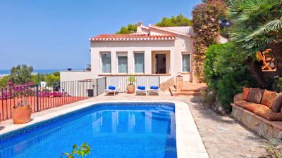 Casa de vacaciones Casa Horizont: Denia, Costa Blanca, España. Fachada / entrada