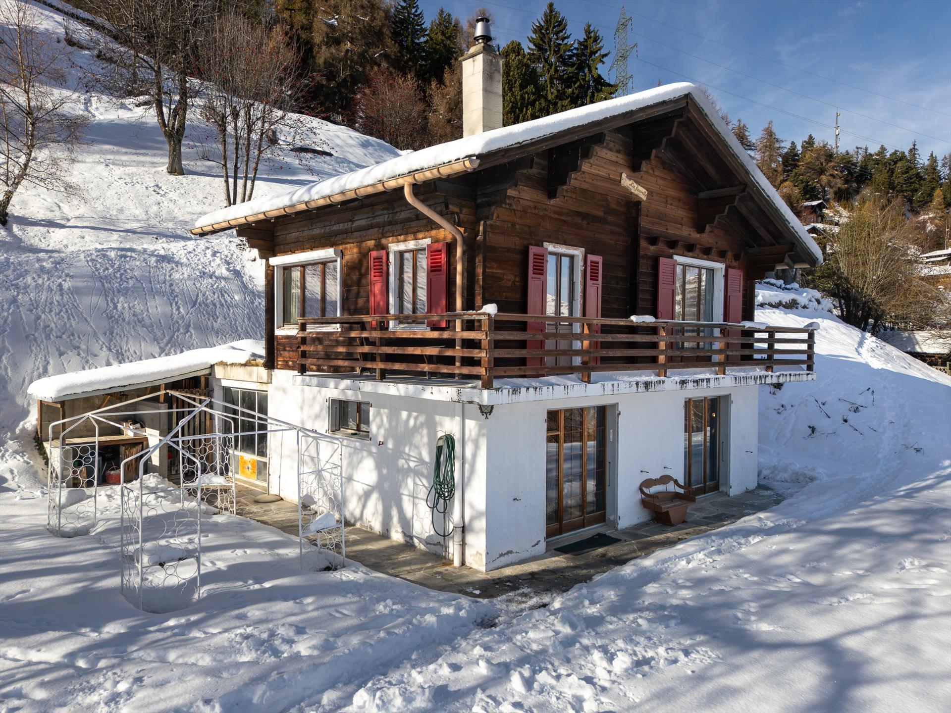 Chalet Fauvette La Tzoumaz : 8 guests accomodation