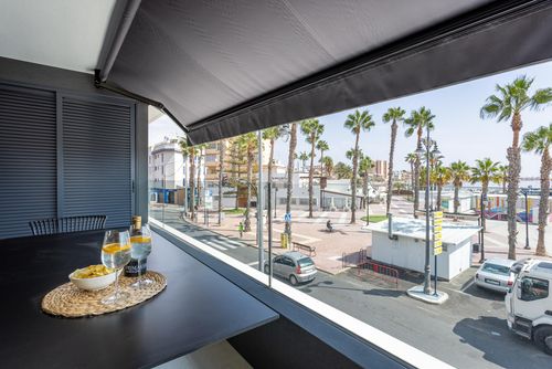 Elegance Aura Marina Wonderful and luxurious apartment in San Pedro del Pinatar, Costa Calida, Spain for 6 persons. The apartment is situated in a holiday complex, close to restaurants and bars, shops and supermarkets, and 100 m from the beach....