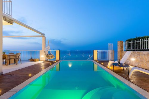 Villa Filicudi Villa in Capo d'Orlando, Sicily, Italy with private pool for 8 persons. The house is situated in a residential beach area and is 2 km from the beach....