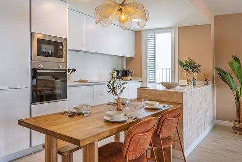 Casa Arena Rosa Apartment in Javea, Costa Blanca, Spanien mit Gemeinschaftspool für 5 Personen. Das Apartment befindet sich in der Nähe von Restaurants und Bars, Geschäften und Supermärkten und ist 2 km vom Grava Strand entfernt....