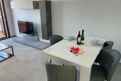Casa Krug Modern and cheerful apartment in San Juan de los Terreros, Andalusia, Spain with communal pool for 4 persons. The apartment is situated in a beach resort, in a residential and mountainous beach area, close to supermarkets and 500 m from the beach....