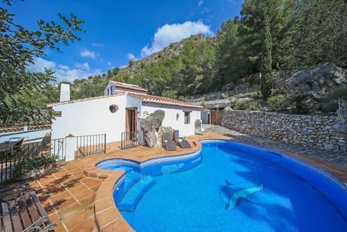 Cortijo rural con piscina privada en Frigiliana AX-17F Holiday house with private pool in Frigiliana, Costa del Sol, Spain for 6 persons. The house is situated in a rural, wooded and mountainous area and is 4 km from Nerja....