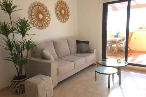Casa Lijffijt Lovely and cheerful apartment with communal pool in Águilas, Murcia, Spain for 4 persons. The apartment is situated in a coastal, hilly and residential area and is 1 km from Playa del Arroz / Calabardina beach....
