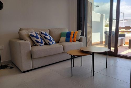 Lemon Tree Modern and luxurious apartment with communal pool in San Juan de los Terreros, Andalusia, Spain for 4 persons. The apartment is situated in a beach resort, in a residential and mountainous area, close to supermarkets and 100 m from the beach....