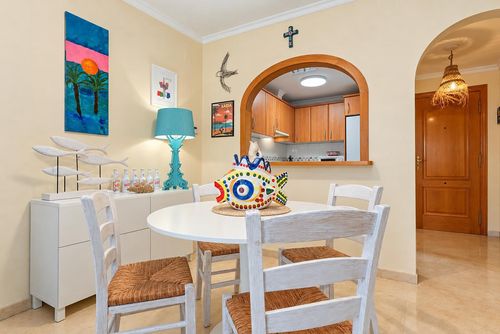 Ferienwohnung La Flori: Javea, Costa Blanca, Spanien. Esszimmer