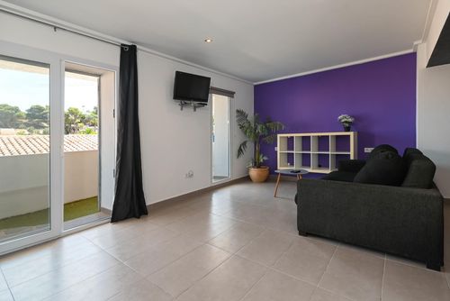 Las Gaviotas III Wunderschönes und angenehmes Studio mit Gemeinschaftspool in Javea, Costa Blanca, Spanien für 2 Personen. Das Studio befindet sich in einem Wohnstrandgebiet....