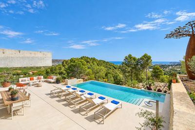 Villa Casa de Romero 6 pax: Javea, Costa Blanca, Spain. Sea views, Terrace and pool and Sunbeds