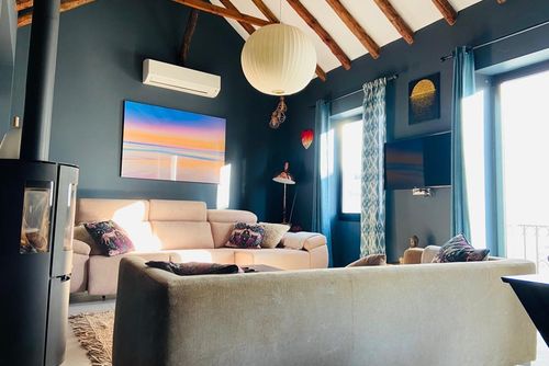 Apartment Casa Siesta in the heart of Estepona: Estepona, Andalusia, Spain. TV and multimedia and Main floor