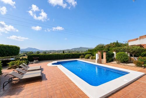 Villa Carlota: Javea, Costa Blanca, Spanje. Terras en zwembad