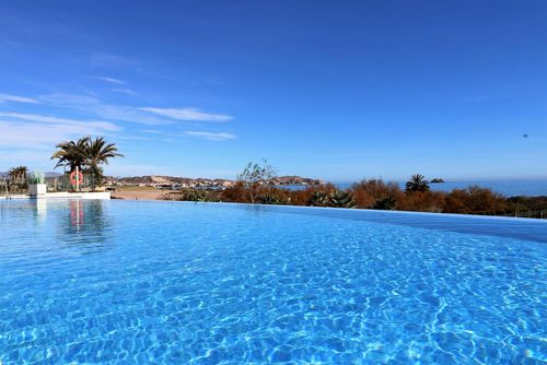 Appartement Casa Miramar de Pulpi WINTER: San Juan de los Terreros, Andalusië, Spanje. Zeezicht en Zwembad