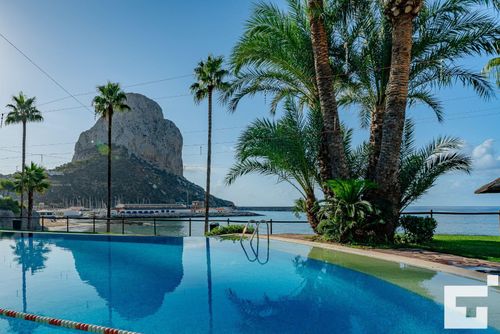 Appartement Sotavento 56 - Grupo Turis: Calpe, Costa Blanca, Espagne. Piscine communautaire