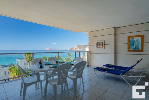 Ferienwohnung Sotavento 56 - Grupo Turis: Calpe, Costa Blanca, Spanien. Balcony/ terrace