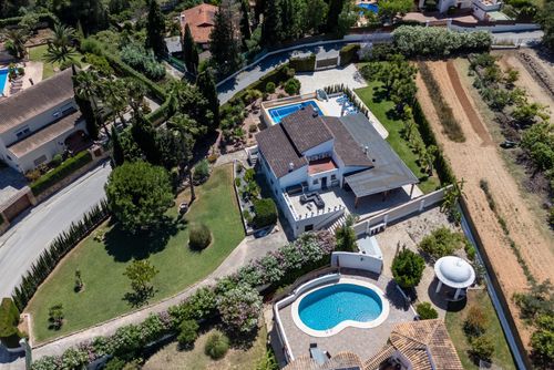 Villa Casa Anfora: Javea, Costa Blanca, Spain. Garden, Swimming pool, Terrace and pool and Covered terrace