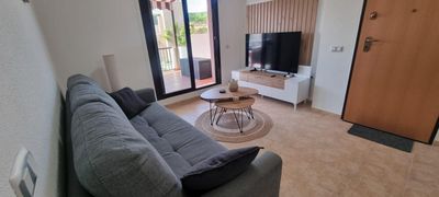 Apartment Casa Adylize Winter: Aguilas, Murcia, Spain. Air conditioning, TV and Living-dining room