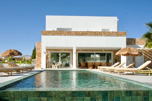 Villa Tranquila: Javea, Costa Blanca, Spanje. Buiten eethoek, Balkon/Terrasse, Zwembad, Terras en zwembad en Tuin en zwembad