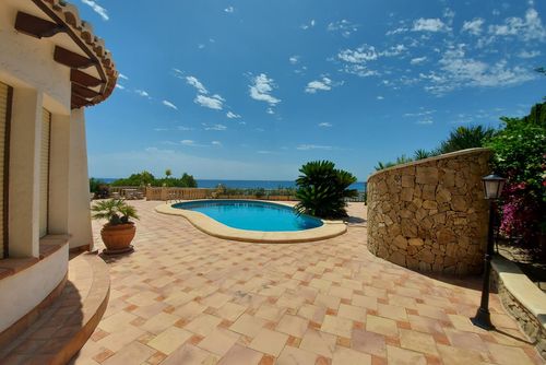 villa1001 Vivienda de vacaciones bonita y confortable  con piscina privada en Calpe, Costa Blanca, España para 4 personas...