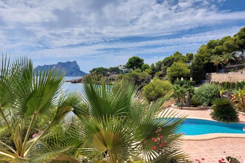 villa1001 Vivienda de vacaciones bonita y confortable  con piscina privada en Calpe, Costa Blanca, España para 4 personas...