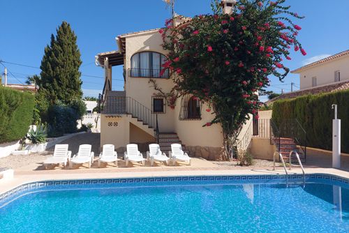 Villa 2014 Villa  met privé zwembad in Calpe, Costa Blanca, Spanje voor 6 personen...