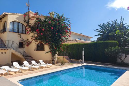 Villa 2014 Villa  met privé zwembad in Calpe, Costa Blanca, Spanje voor 6 personen...