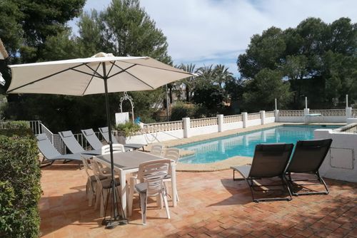 Villa 2001 Comfortabele vakantiewoning in Moraira, Costa Blanca, Spanje  met privé zwembad voor 6 personen...