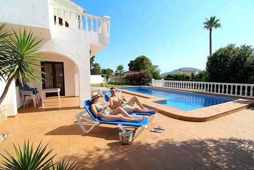 Villa Barry: Moraira, Costa Blanca, Spanje