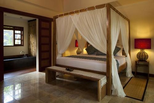 Gecko Villa bonita e romântica em Jimbaran, Bali, Indonesia  com piscina privada para 2 pessoas...