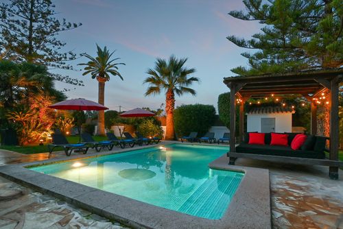 Villa Las Marinas 4: Denia, Costa Blanca, Spanien. Nachtsicht