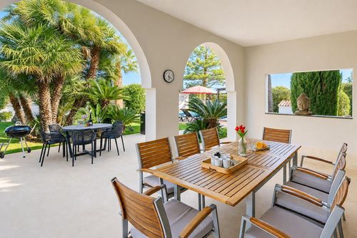 Villa Las Marinas 4: Denia, Costa Blanca, Spanien. Essbereich im Freien