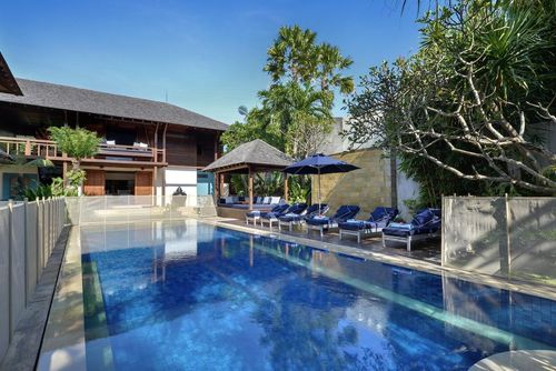 Windu Sari Schöne und Luxus Villa  mit privatem Pool in Seminyak, auf Bali, Indonesien für 8 Personen...