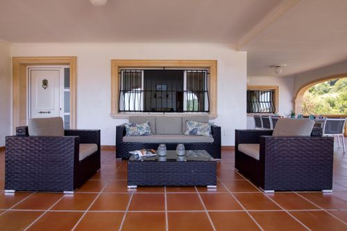 Casa Alicia10 Lovely and comfortable villa with private pool in Javea, Costa Blanca, Spain for 10 persons. The house is situated in a hilly and residential beach area and is 25 m from La Barraca beach....