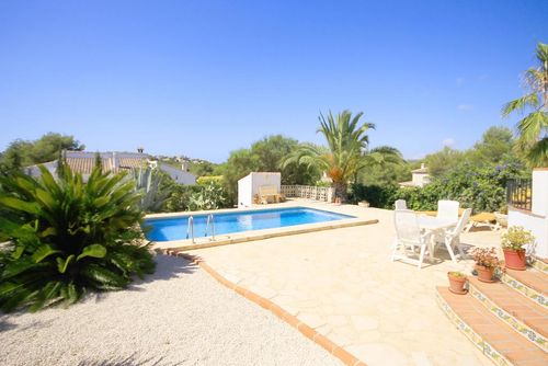 Marycar Belle et romantique villa à Xàbia, Costa Blanca, Espagne avec piscine privée pour 4 personnes. La maison est située dans un quartier résidentiel....