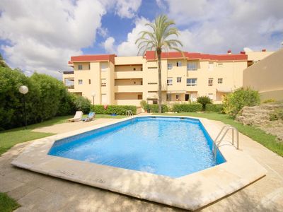 Apartment Montañar: Javea, Costa Blanca, Spain. Communal swimming pool