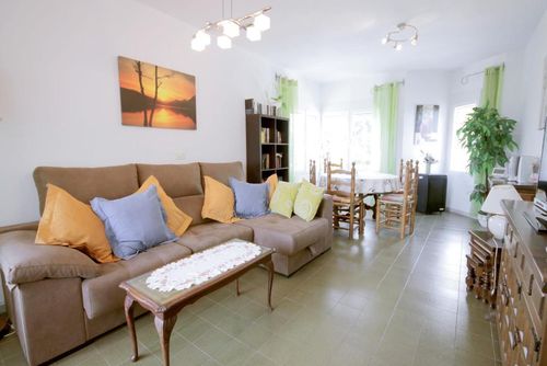 Montañar Modern en vrolijk appartement in Xàbia, Costa Blanca, Spanje voor 4 personen. Het appartement bevindt zich in een strandresort, in een woonwijk en op 100 meter van het Montañar strand....