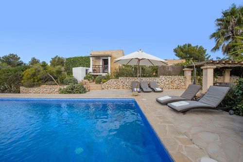 Romeros I Gårdshus i Cala D Hort, Ibiza, Spania  med privat svømmebasseng for 7 personer...
