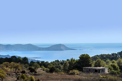 Romeros I Landhus  med privat pool i Cala D Hort, Ibiza, Spanien med plads til 7 personer...