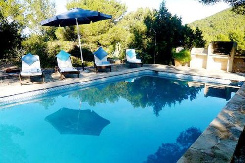 Romeros II Mooie en comfortabele villa in Cala D Hort, Ibiza, Spanje  met privé zwembad voor 8 personen...