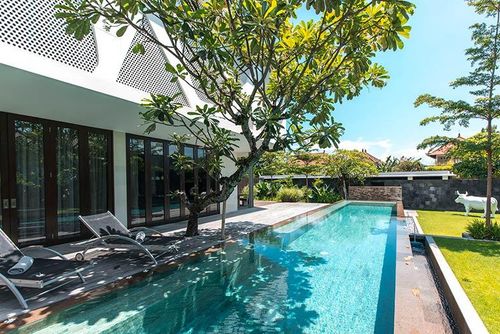 Issi Grosse und Luxus Villa  mit privatem Pool in Seminyak, auf Bali, Indonesien für 8 Personen...