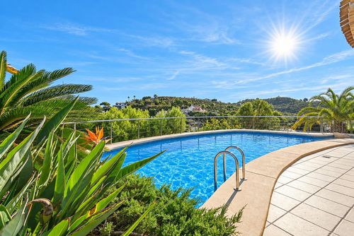 Villa Jarmila 6 pax: Javea, Costa Blanca, Espagne. Chaises longues et avec piscine privée et terrasse